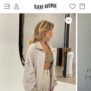 Djerf Avenue Cotton On The Go Jacket - XS